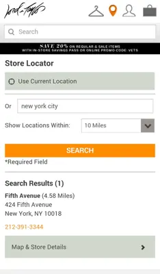 Lord & Taylor android App screenshot 1